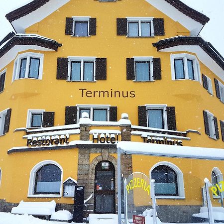Hotel Terminus Samedan Exterior foto