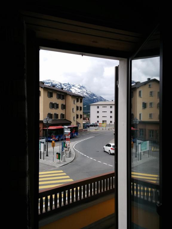 Hotel Terminus Samedan Exterior foto